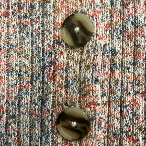 Madewell Marlbed Shrunken Ribbed Cardigan Sweater XS V-Neck - Picture 8 of 9